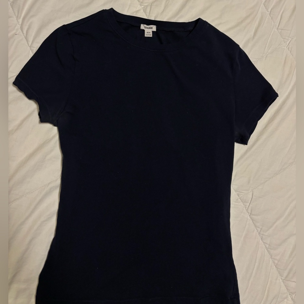 Garage Long Cropped T shirt